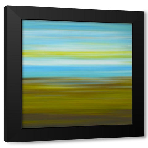 Cool Pinstripes XI Black Modern Wood Framed Art Print by Grayscale