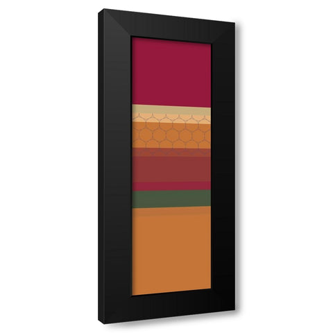 Totem II Black Modern Wood Framed Art Print by Grayscale