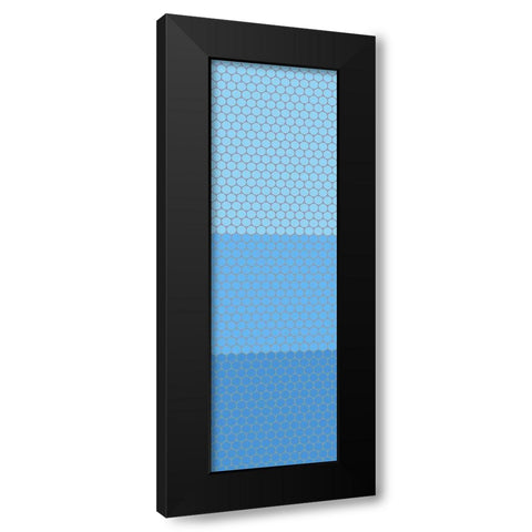 Totem XV Black Modern Wood Framed Art Print by Grayscale