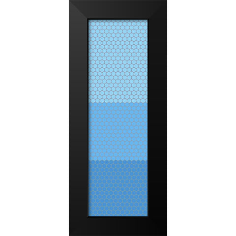 Totem XV Black Modern Wood Framed Art Print by Grayscale