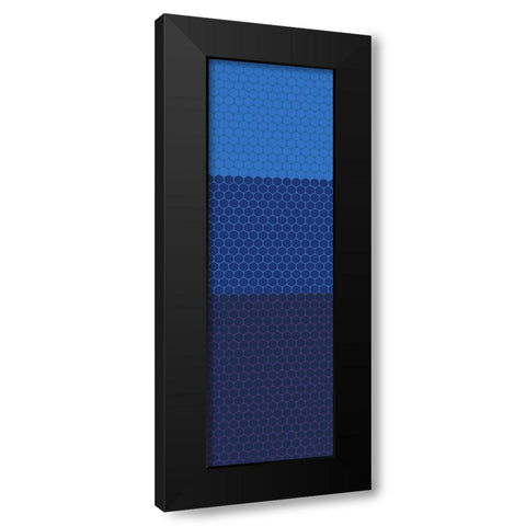 Totem XVI Black Modern Wood Framed Art Print by Grayscale