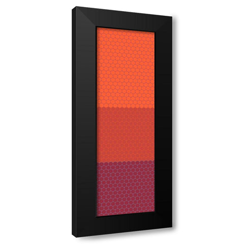 Totem XXIII Black Modern Wood Framed Art Print by Grayscale