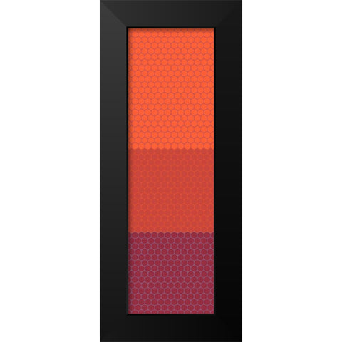 Totem XXIII Black Modern Wood Framed Art Print by Grayscale