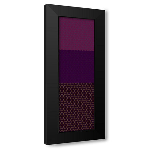 Totem XXIV Black Modern Wood Framed Art Print by Grayscale