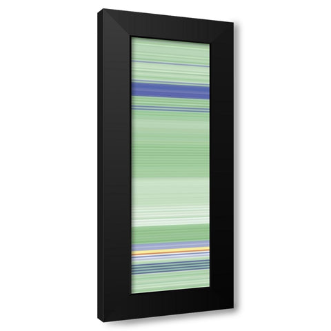 Totem XXV Black Modern Wood Framed Art Print by Grayscale