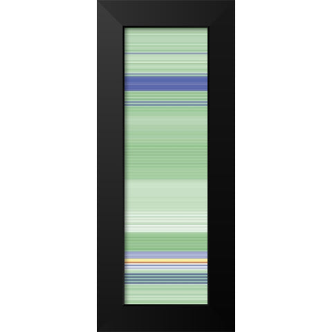 Totem XXV Black Modern Wood Framed Art Print by Grayscale