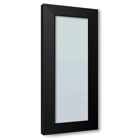 Totem XXVII Black Modern Wood Framed Art Print with Double Matting by Grayscale