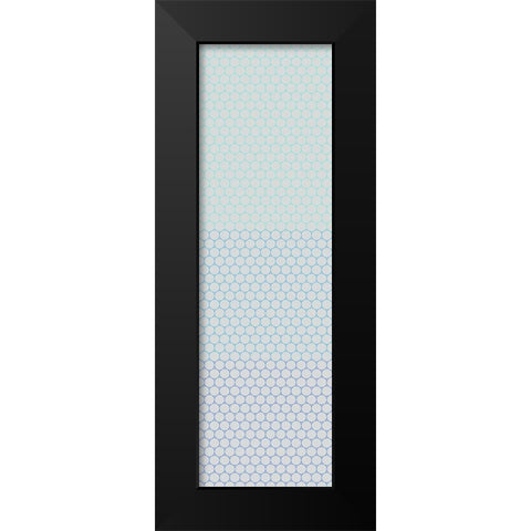 Totem XXVII Black Modern Wood Framed Art Print by Grayscale