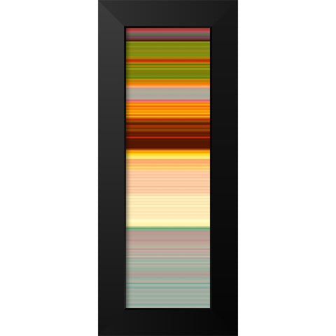 Totem XXX Black Modern Wood Framed Art Print by Grayscale