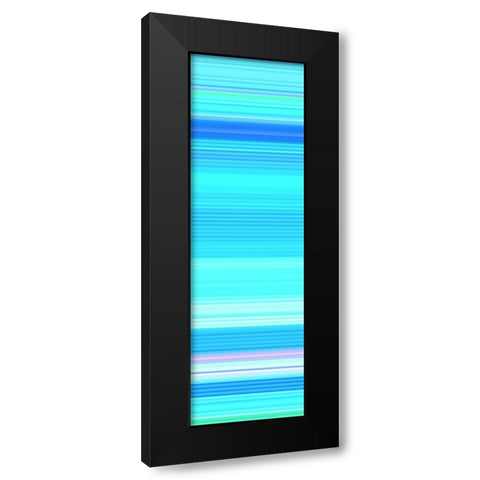 Totem XXXIII Black Modern Wood Framed Art Print by Grayscale