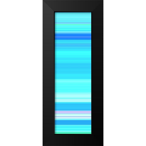 Totem XXXIII Black Modern Wood Framed Art Print by Grayscale