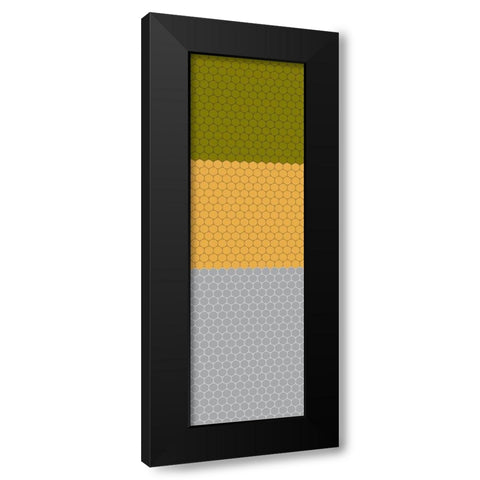 Totem XXXVI Black Modern Wood Framed Art Print by Grayscale