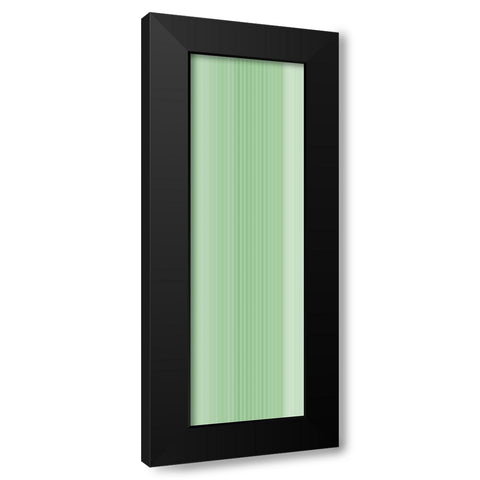 Stripe Totem XIV Black Modern Wood Framed Art Print with Double Matting by Grayscale