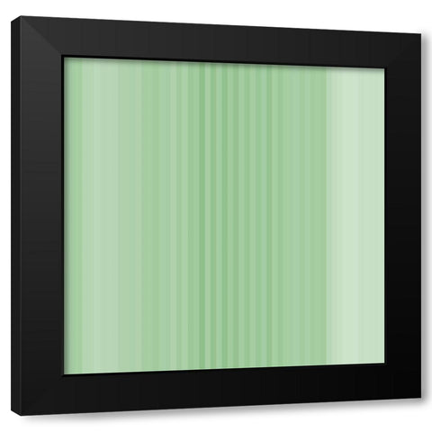 Pinstripes XIV Black Modern Wood Framed Art Print by Grayscale