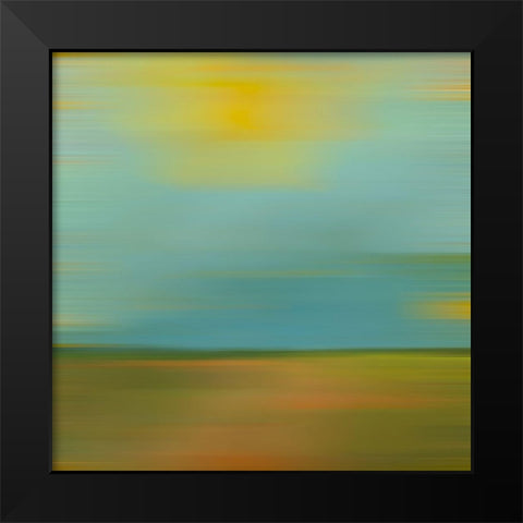 Dreamscape I Black Modern Wood Framed Art Print by Grayscale