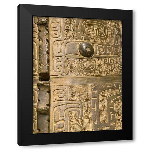 Metal Casting I Black Modern Wood Framed Art Print by Grayscale
