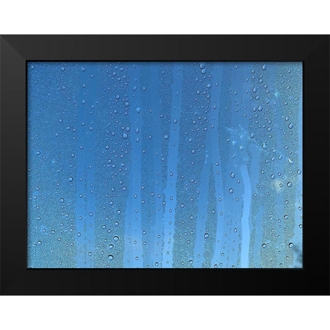 Rain Stripe III Black Modern Wood Framed Art Print by Grayscale