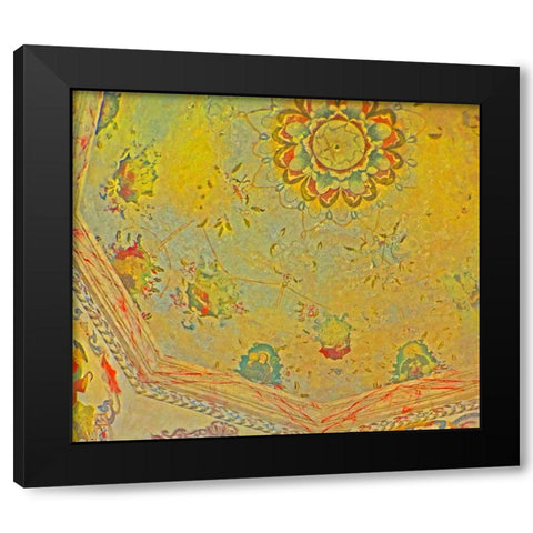 Mission Ceiling I Black Modern Wood Framed Art Print with Double Matting by Popcorn