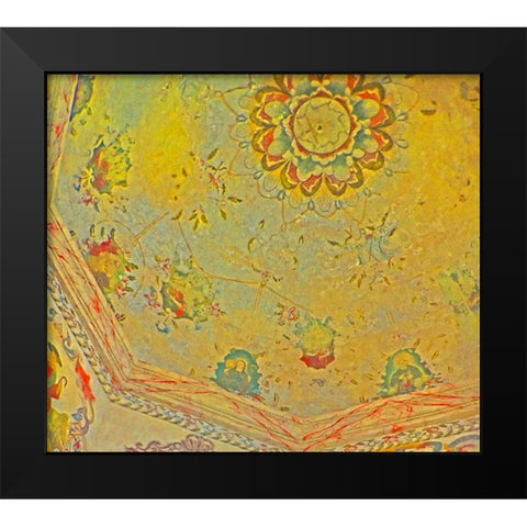 Mission Ceiling I Black Modern Wood Framed Art Print by Popcorn