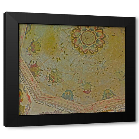 Mission Ceiling II Black Modern Wood Framed Art Print by Popcorn