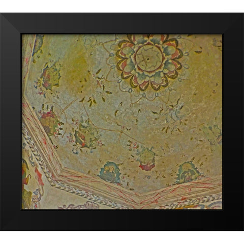 Mission Ceiling II Black Modern Wood Framed Art Print by Popcorn
