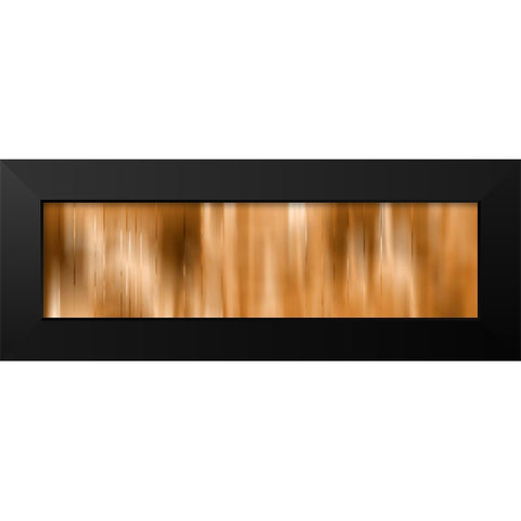 Copper Shine Black Modern Wood Framed Art Print by Tenoever, William