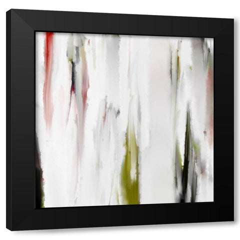 Blank Spaces 1 Black Modern Wood Framed Art Print by Tenoever, William