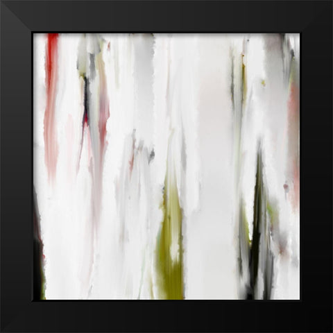 Blank Spaces 1 Black Modern Wood Framed Art Print by Tenoever, William