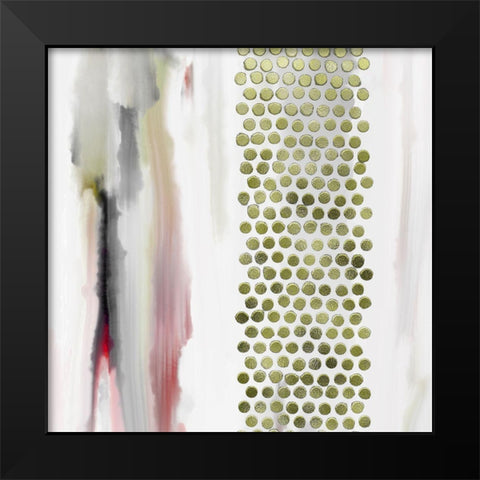 Blank Spaces 2 Black Modern Wood Framed Art Print by Tenoever, William