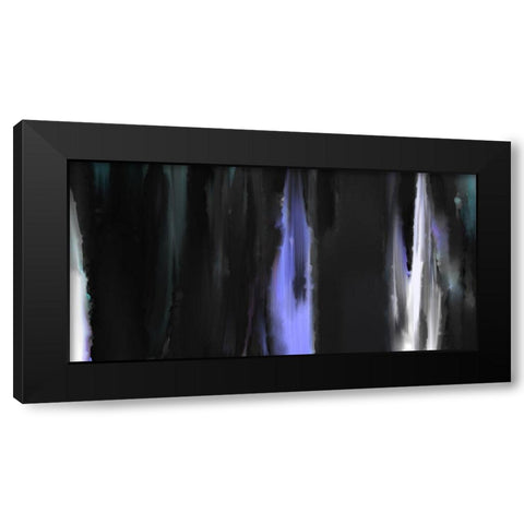 Blank Spaces 4 Black Modern Wood Framed Art Print with Double Matting by Tenoever, William
