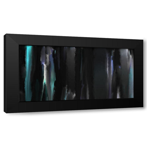 Blank Spaces 5 Black Modern Wood Framed Art Print with Double Matting by Tenoever, William