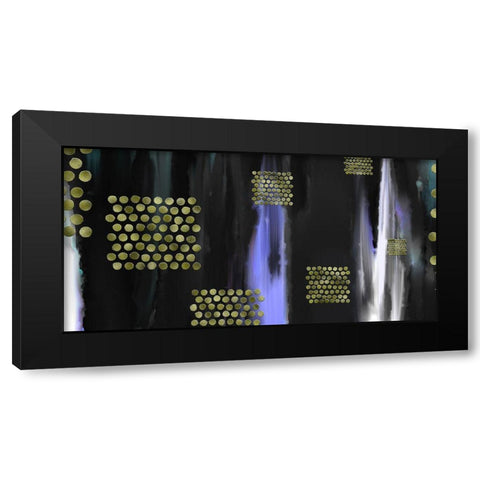 Blank Spaces 6 Black Modern Wood Framed Art Print with Double Matting by Tenoever, William