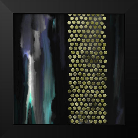 Blank Spaces 8 Black Modern Wood Framed Art Print by Tenoever, William