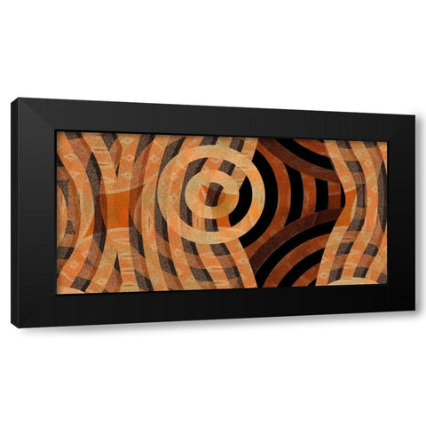 Direction 1 Black Modern Wood Framed Art Print with Double Matting by Tenoever, William