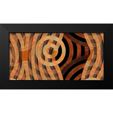 Direction 1 Black Modern Wood Framed Art Print by Tenoever, William