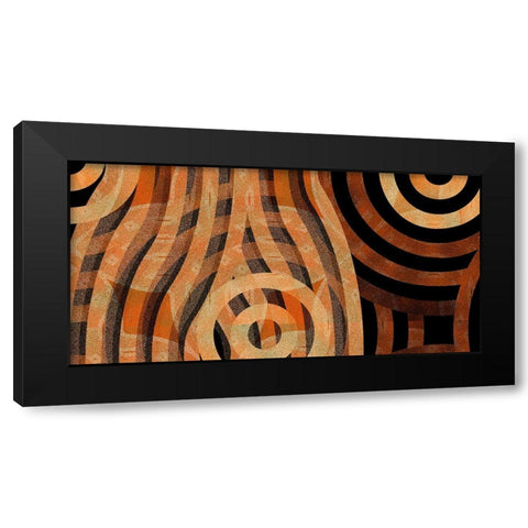 Direction 3 Black Modern Wood Framed Art Print with Double Matting by Tenoever, William