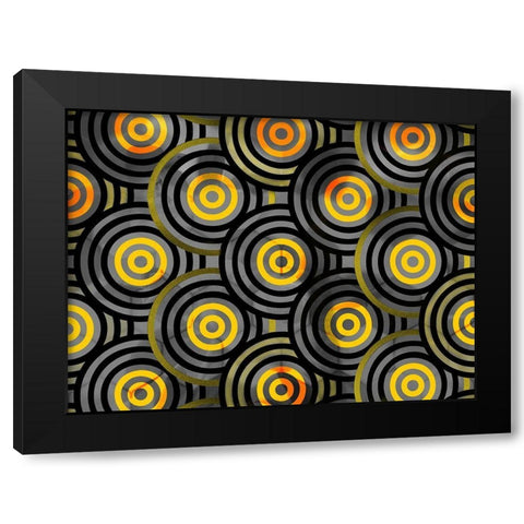 Shields 1 Black Modern Wood Framed Art Print by Tenoever, William