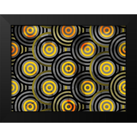 Shields 1 Black Modern Wood Framed Art Print by Tenoever, William