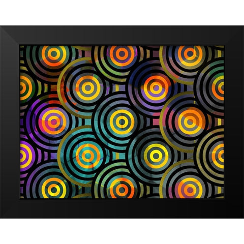 Shields 2 Black Modern Wood Framed Art Print by Tenoever, William