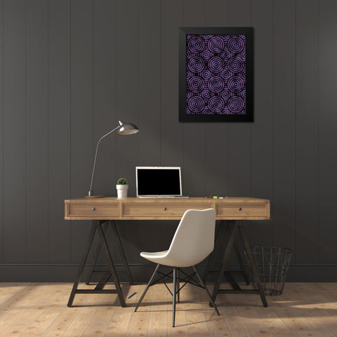 Shields 3 Black Modern Wood Framed Art Print by Tenoever, William