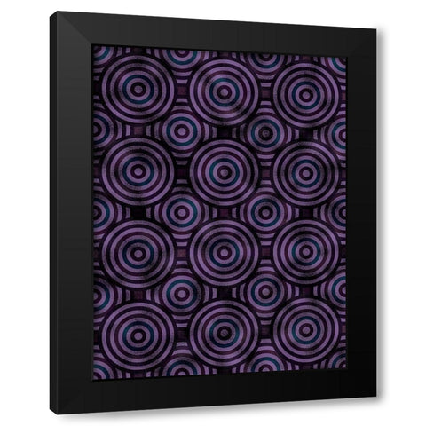 Shields 3 Black Modern Wood Framed Art Print with Double Matting by Tenoever, William