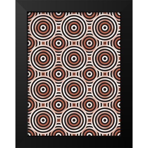 Shields 7 Black Modern Wood Framed Art Print by Tenoever, William