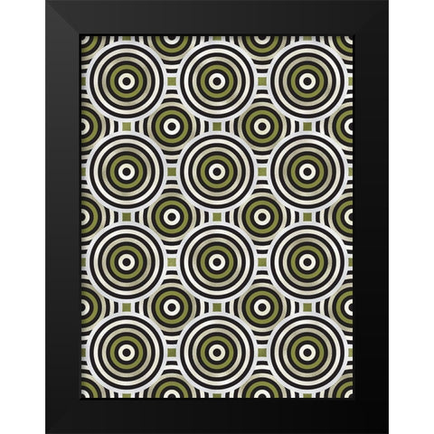 Shields 9 Black Modern Wood Framed Art Print by Tenoever, William