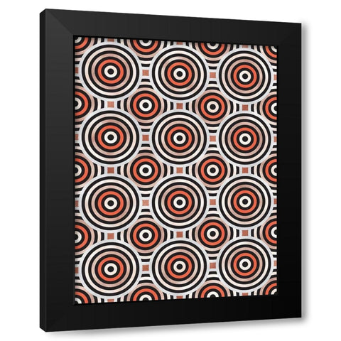 Shields 11 Black Modern Wood Framed Art Print by Tenoever, William