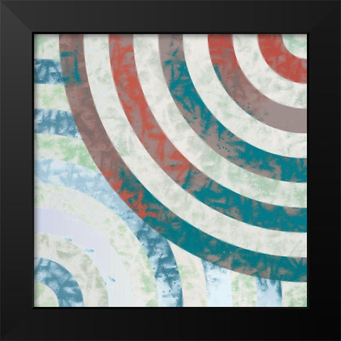 Turnabout A Black Modern Wood Framed Art Print by Tenoever, William