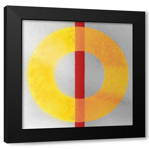On Your Mark Black Modern Wood Framed Art Print with Double Matting by Tenoever, William