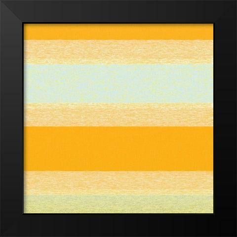 Soft Stripes 5 Black Modern Wood Framed Art Print by Tenoever, William