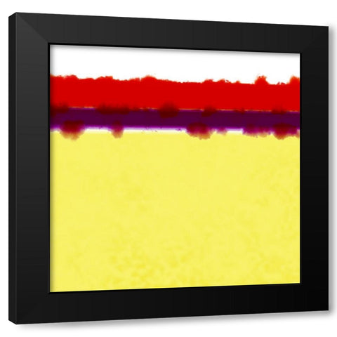 Fields of Gold Black Modern Wood Framed Art Print by Tenoever, William