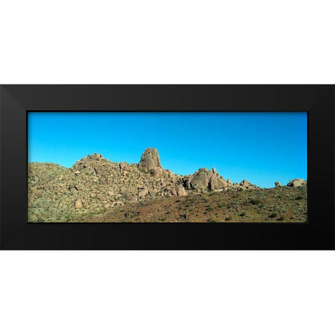 Tom’s Thumb Black Modern Wood Framed Art Print by Popcorn