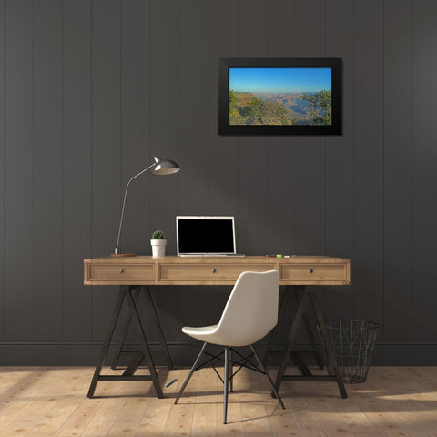 Grand Canyon 7: North Rim Black Modern Wood Framed Art Print by Popcorn